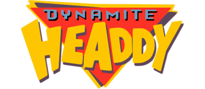 Dynamite Headdy logo for Sega Master System